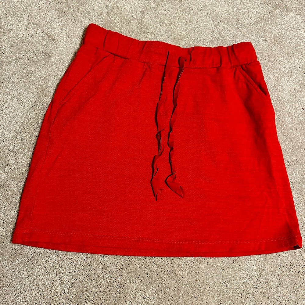 LOFT red skirt